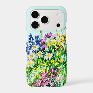Summer meadow, wild flowers iPhone 17 pro case