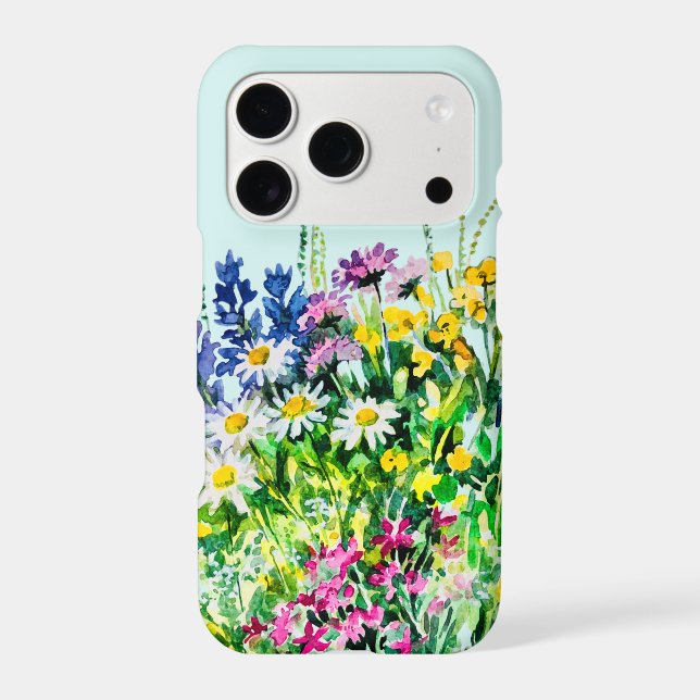 Summer meadow, wild flowers Case-Mate iPhone case (Back)