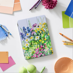 Summer meadow, wild flowers  iPad air cover