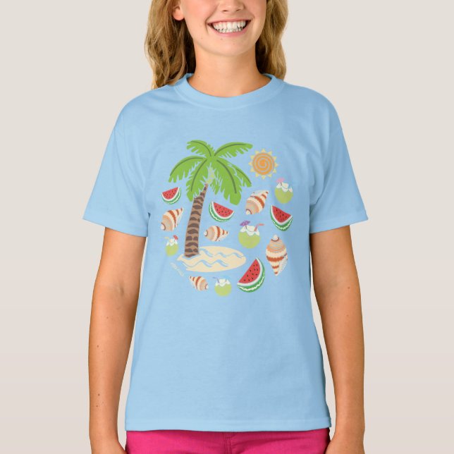 Summer Memories colored T-Shirt (Front)