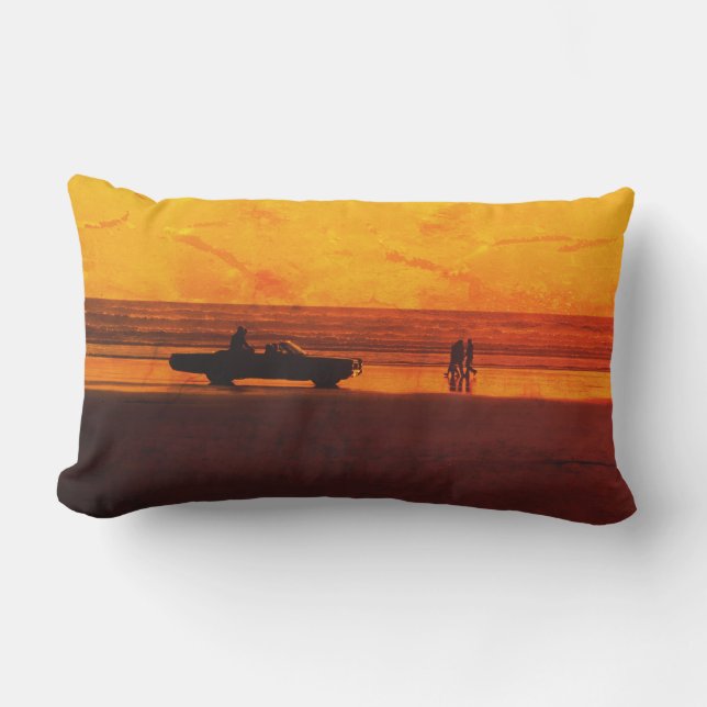 Summer memories lumbar pillow (Front)