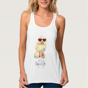 Summer Miniature Poodle Tank Top