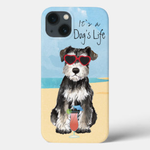 Summer Miniature Schnauzer iPhone 13 Case