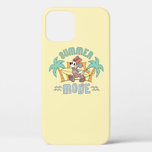 Summer Mode Minnie Mouse iPhone 12 Case