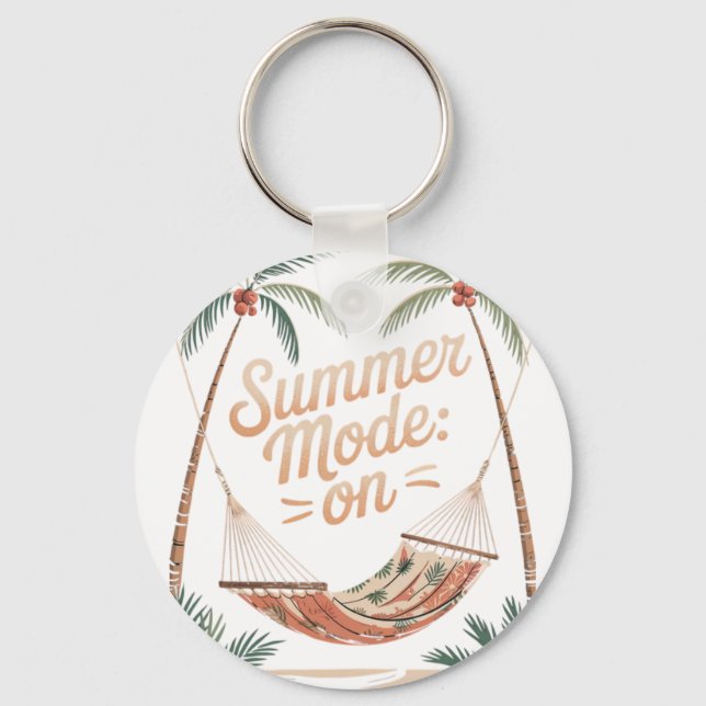 Summer Mode On Keychain (Front)