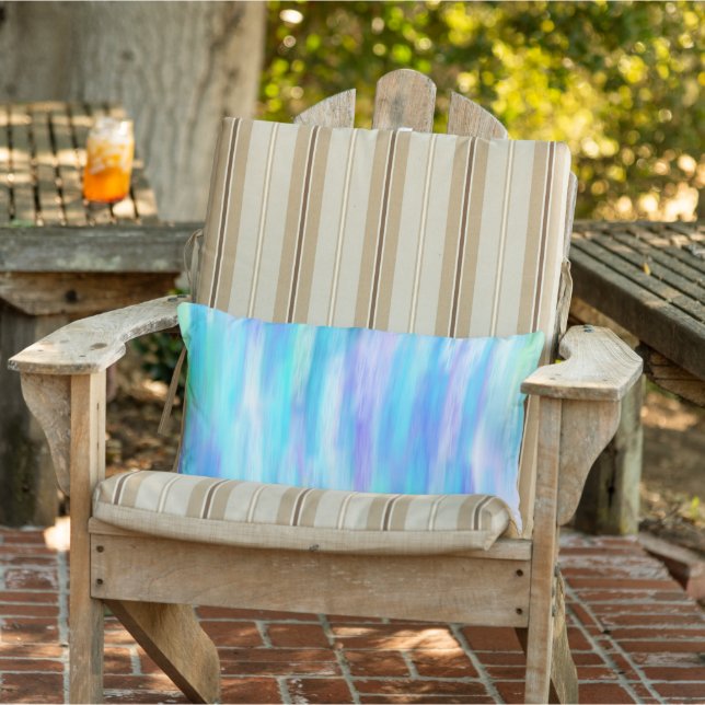 Summer Modern Abstract Lumbar Pillow (Chair)