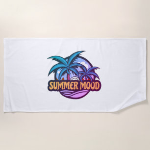 Summer Mood Beach Towel