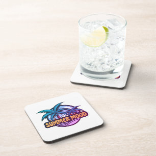 Summer Mood Beverage Coaster