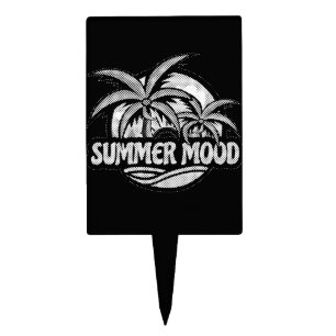 Summer Mood Cake Topper