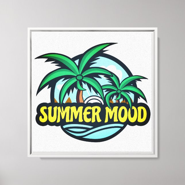 Summer Mood Canvas Print (Front)