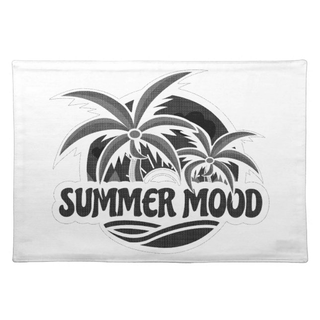 Summer Mood Cloth Placemat (Front)