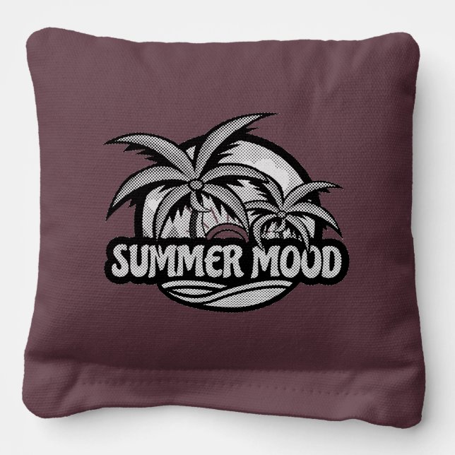 Summer Mood Cornhole Bags (Front)