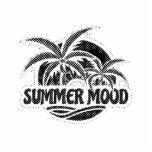 Summer Mood Cutout<br><div class="desc">Summer Mood design captures the essence of a perfect summer day, A blend of warmth, nature, and peaceful vibes with vibrant colors and a touch of wanderlust and love of life, it's all about this summer mood. “This design is customizable. Click the ‘Edit Design’ button to personalize the design. You...</div>