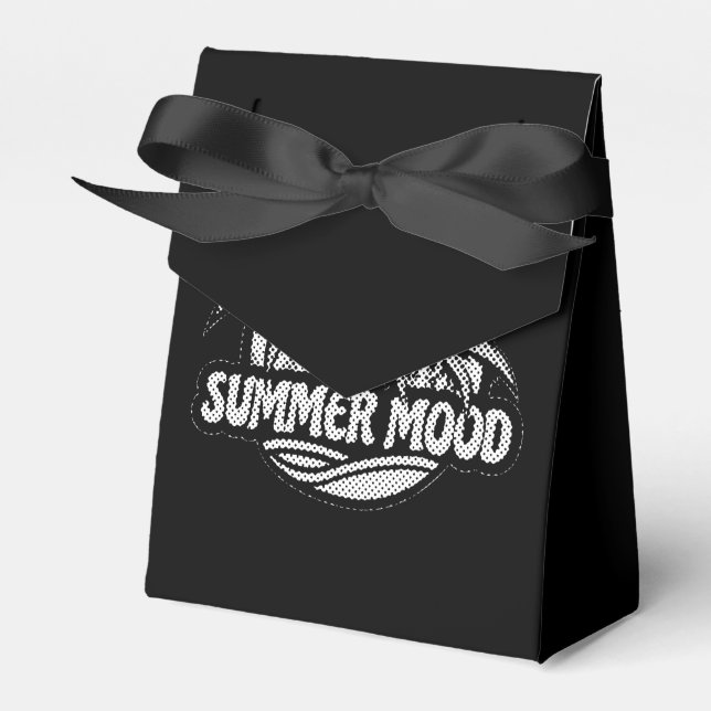 Summer Mood Favor Boxes (Front Side)