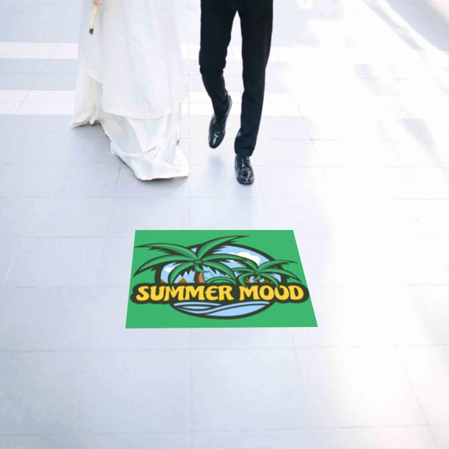 Summer Mood Floor Decals (Wedding)