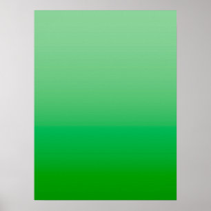 SUMMER MOOD – Fresh Grass deep to light Poster