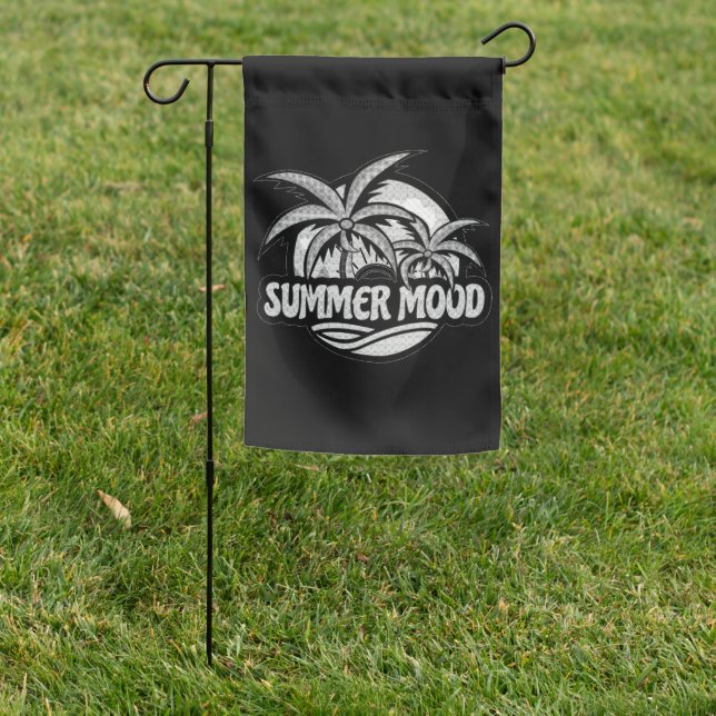 Summer Mood Garden Flag (In SItu)