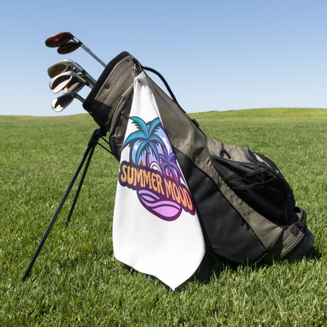 Summer Mood Golf Towel (Green)