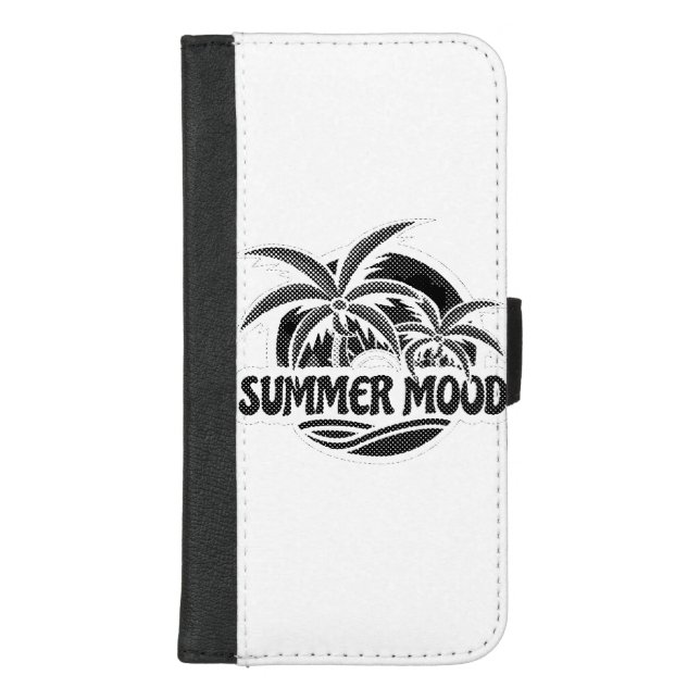 Summer Mood iPhone Wallet Case (Front)