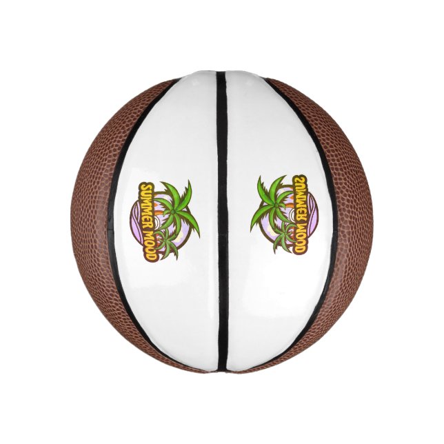 Summer Mood Mini Basketball (Vertical)