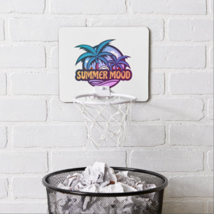 Summer Mood Mini Basketball Hoop