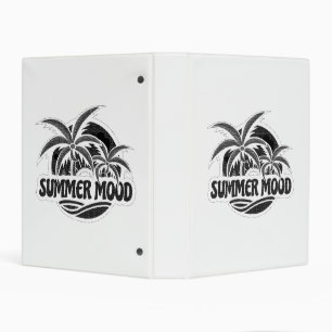 Summer Mood Mini Binder