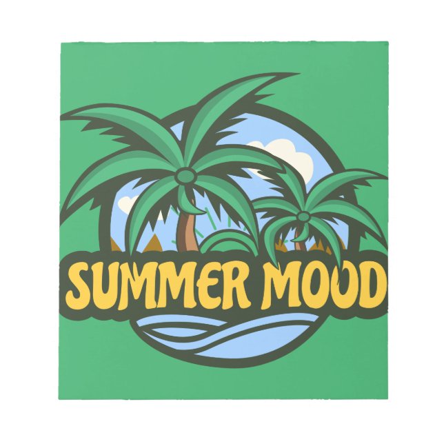 Summer Mood Notepad (Front)