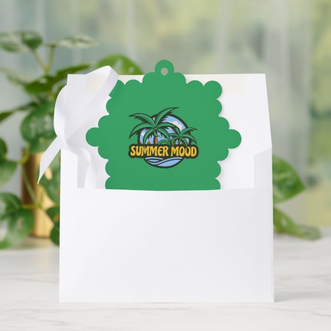 Summer Mood Ornament Card (Envelope)