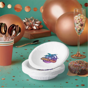 Summer Mood Paper Bowls
