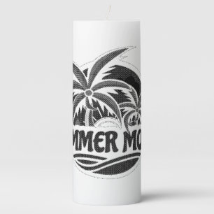 Summer Mood Pillar Candle