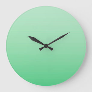 SUMMER MOOD – Soft Meadow deep to light Large Clock