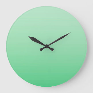 SUMMER MOOD – Soft Meadow | deep to light |  Large Clock