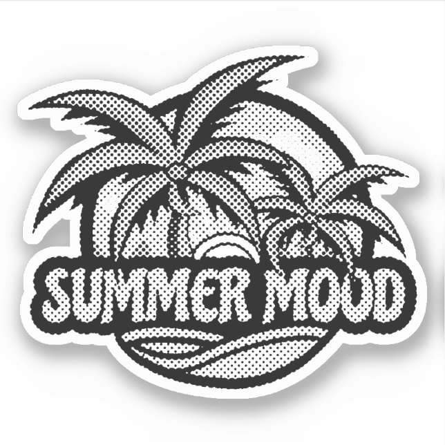 Summer Mood Sticker (Front)
