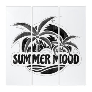 Summer Mood Triptych