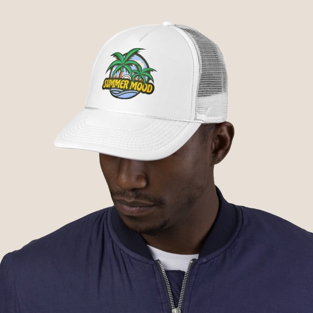 Summer Mood Trucker Hat (In Situ)