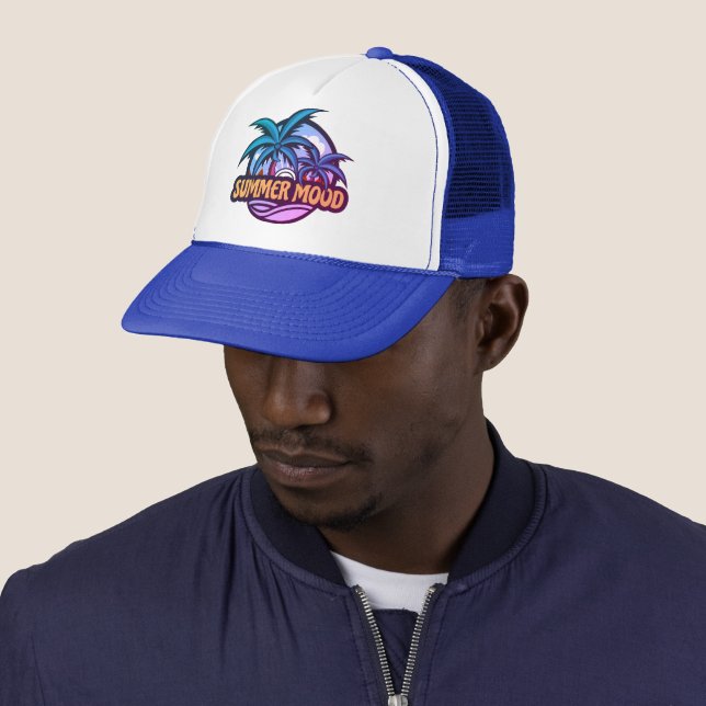 Summer Mood Trucker Hat (In Situ)