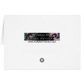 Summer Moon Fairy Card by Molly Harrison (Back Horizontal)