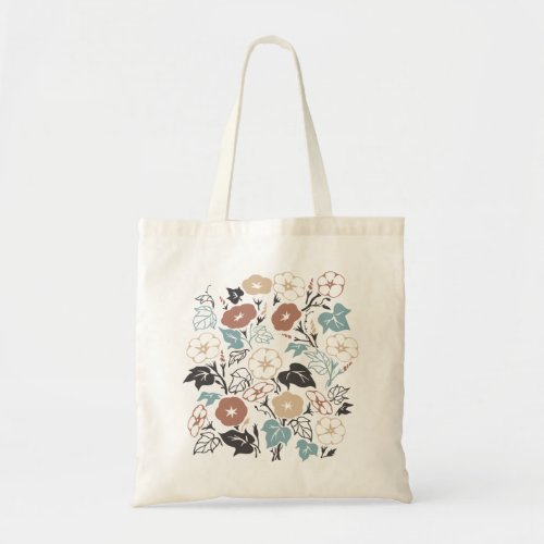 Summer Morning Glory Garden Tote Bag