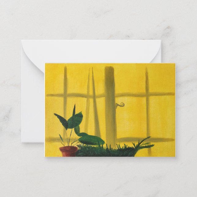 Summer Morning Note Card (Front)