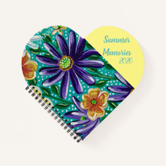 Summer Mountain Fields Notebook