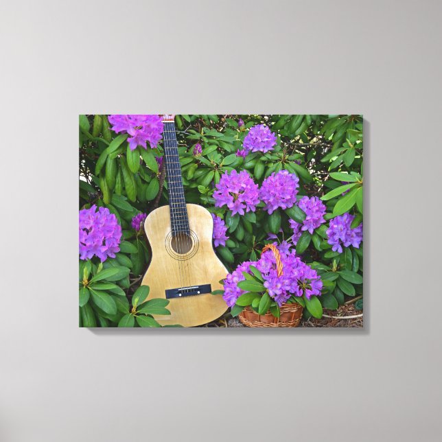 Summer Music Canvas Print (Front)