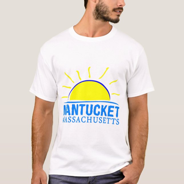 Summer nantucket- massachusetts  T-Shirt (Front)