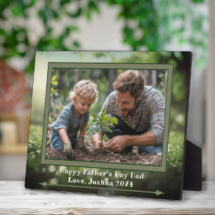 Summer Nature One Photo Family Keepsake Plaque