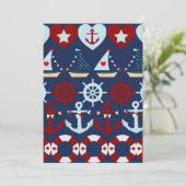 Summer Nautical Theme Anchors Sail Boats Helms (Standing Front)