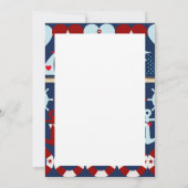 Summer Nautical Theme Anchors Sail Boats Helms (Back)