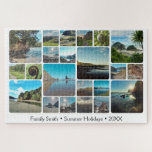 Summer New Zealand Travel Souvenir Photo Collage Jigsaw Puzzle