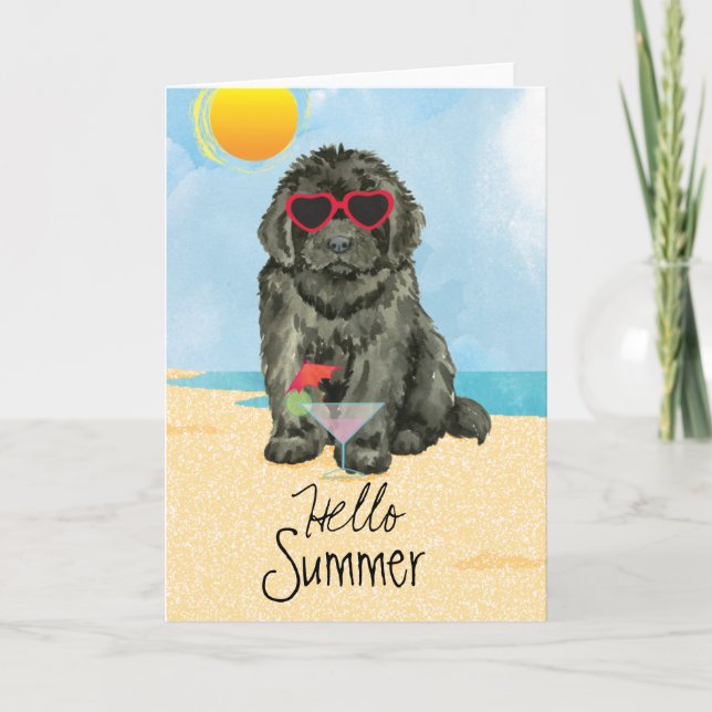 Summer Newfoundland Card (Front)