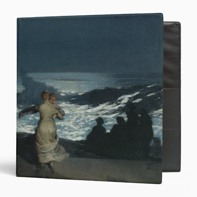 Summer Night, 1890 Binder (Front/Inside)