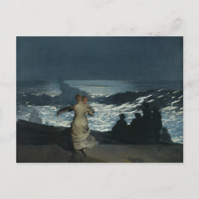 Summer Night, 1890 Postcard (Front)