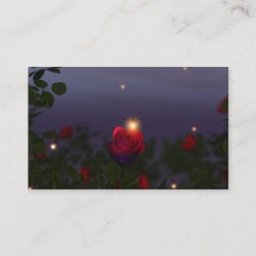 Summer Nightlights Bookmarks Business Card